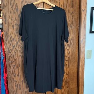 Universal Standard NWOT Classic Black T-shirt Dress